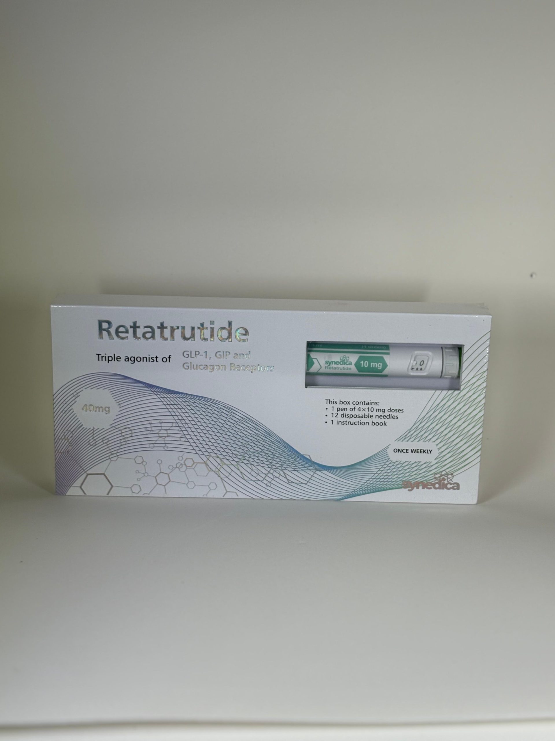 Caneta Retatrutida (ORIGINAL BATE QRCODE NO SITE, A MAIORIA DO MERCADO É FALSIFICADA)